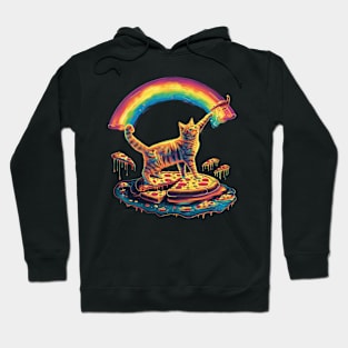 Cat Rainbow Bedtime Stories Hoodie